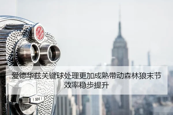 爱德华兹关键球处理更加成熟带动森林狼末节效率稳步提升